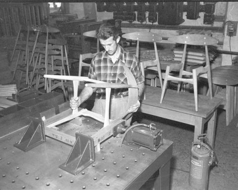 Carl Hansen & Søn- fabriken 1958