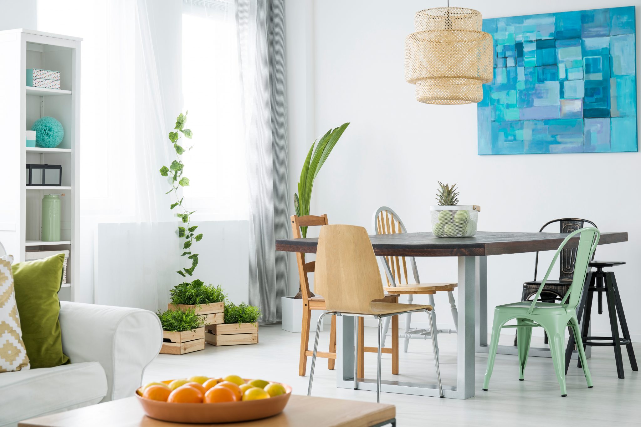 Inspirationsbild för matbord och matplats