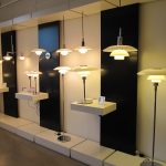 PH-lampor i Louis Poulsens showroom