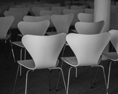 Sjuan (modell 3107) av Arne Jacobsen för Fritz Hansen, 1955