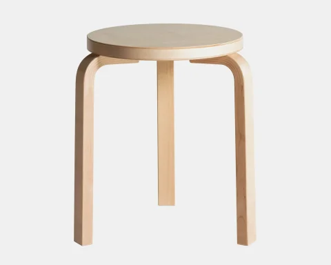 Alvar Aaltos Stool 60 i björk